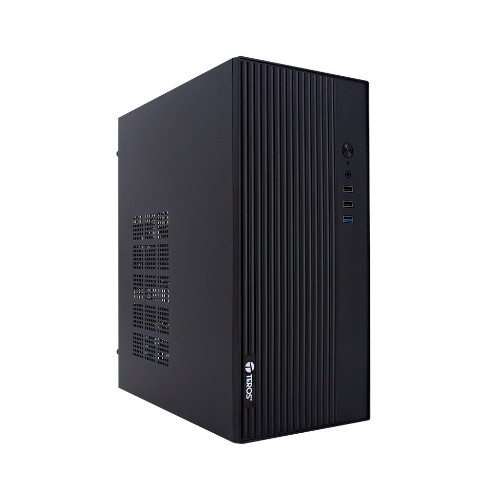 CASE TEROS TE-1035S, MINI TOWER ATX, 250W, USB 3.0 / 2.0, AUDIO HD, NEGRO