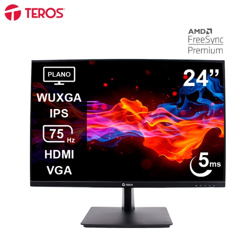 MONITOR PLANO TEROS TE-2419CS 24