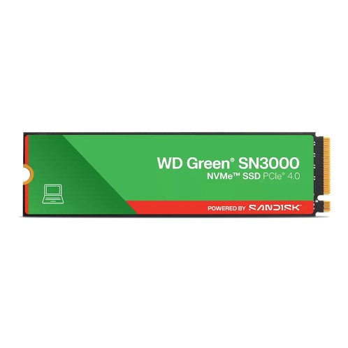 DISCO SOLIDO WESTERN DIGITAL GREEN SN3000 NVME 500GB M.2 2280  NVME | BY SAND
