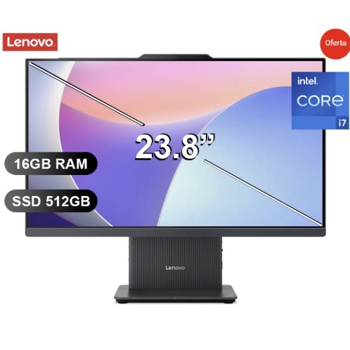 AIO LENOVO IDEACENTRE 24IRH9 I7-13620H, 16GB, SSD 512GB, 23.8, FREEDOS |  F0HN00MJLD