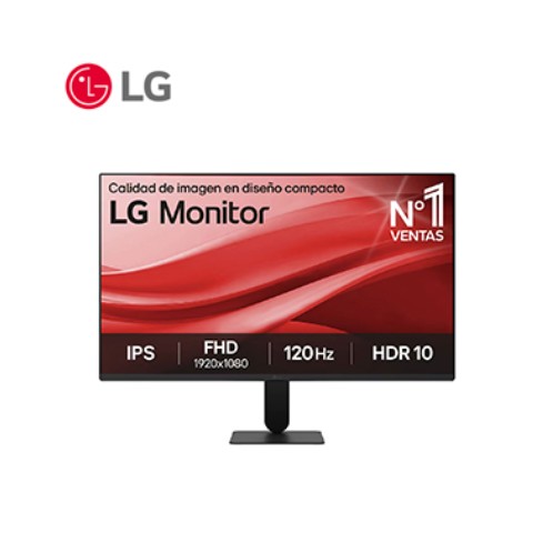 MONITOR LG 27&rdquo; FHD/IPS/120HZ/HDMI/VGA/HEADPHONE-OUT / MON27LGU411AB