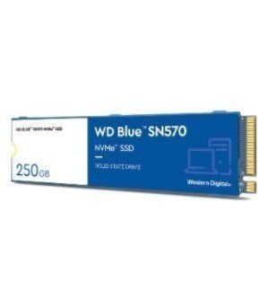 DISCO SOLIDO WESTERN DIGITAL BLUE SN570, 250GB M.2 , PCIE GEN 3.0 | SSD NVME