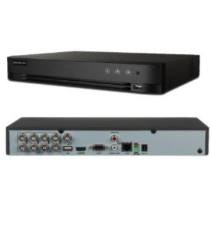 DVR DE 8CH HIKVISION HD-TVI 1080P LITE 1HDD CON AUDIO METAL DS7208HGHI-M1/T