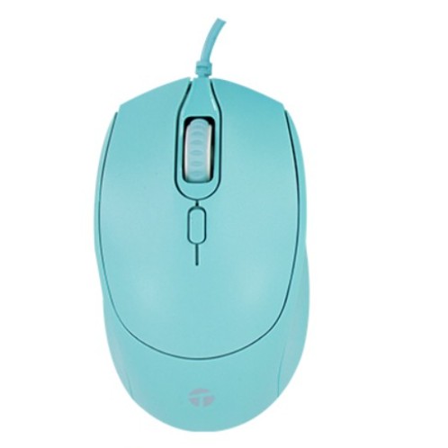 MOUSE OPTICO TEROS TE1222S, 800-1200-1600 DPI, USB, 4 BOTONES | TE1227 GREEN, TE1226 PINK, TE1225 WHITE, TE1229 BLACK