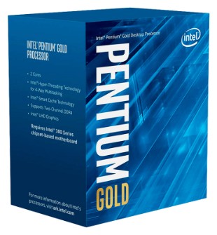 PROCESADOR INTEL PENTIUM GOLD G6405 4.1GZ